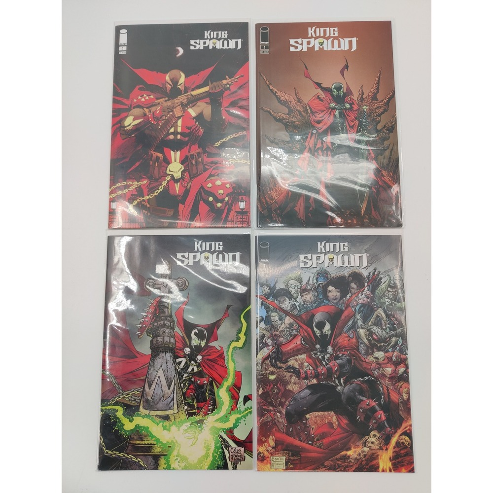 King Spawn 1 Image Comics 2021 Variant Cover Lot‎ Murphy Capullo Booth McFarlane
